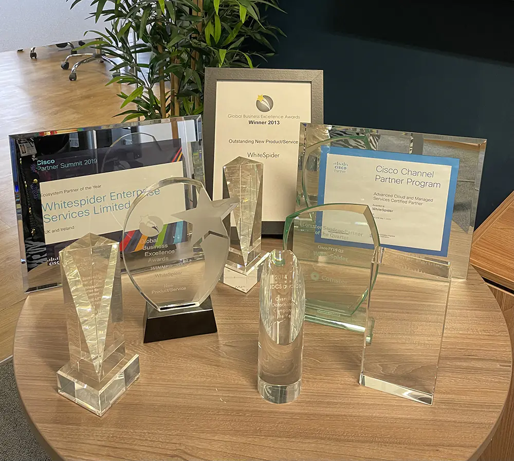Collection of WhiteSpider's awards