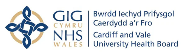 Logo of Cardiff and Vale University Health Board
