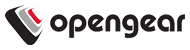 Logo of Opengear, a computer network company